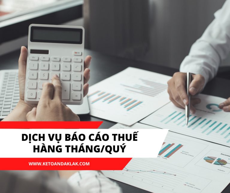 dịch vụ báo cáo thuế đắk lắk